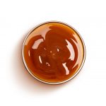caramel-sauce-isolated-top-view